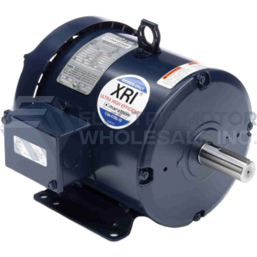 Image for 5HP MARATHON 1760RPM 184T 200V TEFC 3PH MOTOR E2163